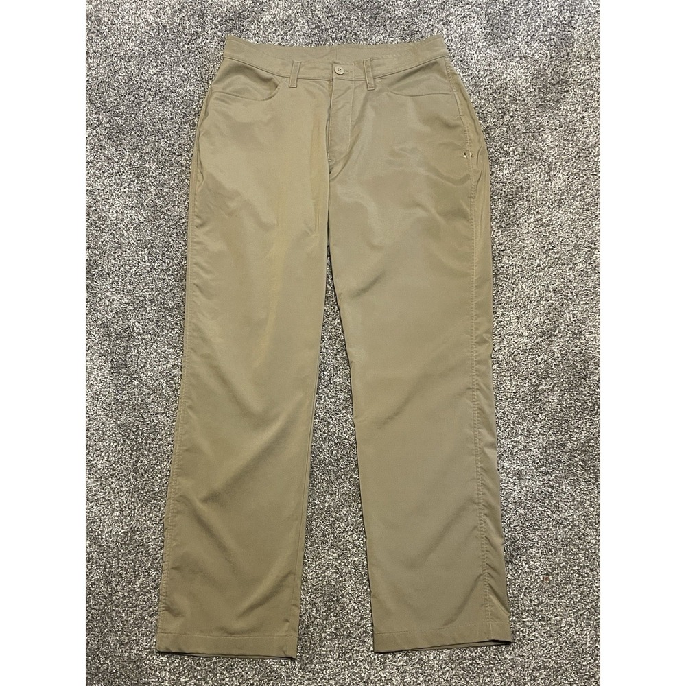 Under Armour Men's Golf Pants 32x30 Loose Beige Lightweight Performance